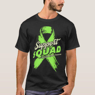 Support Squad Mental Health Awareness Lime Green R T-Shirt