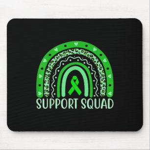 Support Squad Mental Health Awareness Month Green Mouse Pad