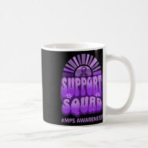 Support Squad Mps Awareness Retro Groovy Team Coffee Mug