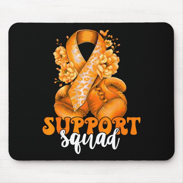 Support Squad Multiple Sclerosis Awareness Boxing  Mouse Pad (Front)