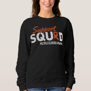Support Squad Multiple Sclerosis Awareness Ms Awar Sweatshirt