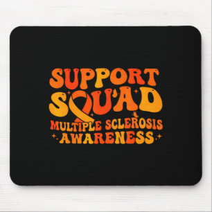 Support squad multiple sclerosis awareness ms mouse pad