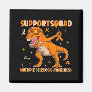 Support squad multiple sclerosis ms awareness magnet