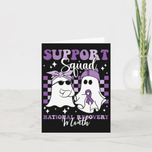 Support Squad National Recovery Month Addiction Re Card