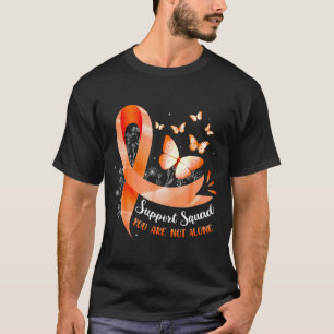 Support Squad Not Alone Leukaemia Awarenes Men T-Shirt