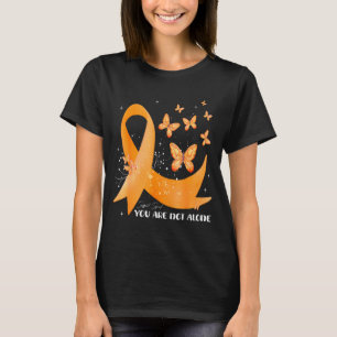Support Squad Orange Ribbon Multiple Sclerosis Awa T-Shirt