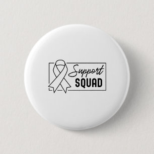 Support Squad Orange Warrior Crps Awareness 1 6 Cm Round Badge