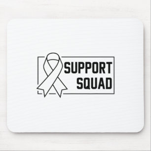 Support Squad Orange Warrior Crps Awareness Mouse Pad