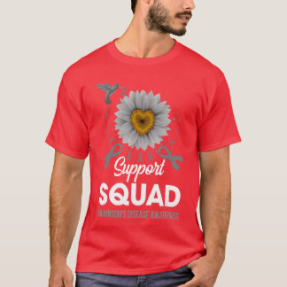 Support Squad Parkinsons Disease Awareness Sunflow T-Shirt
