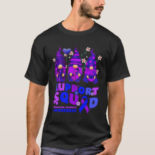 Support Squad Rheumatoid Arthritis Awareness Gnome T-Shirt