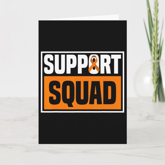 Support Squad Rsd Crps Awareness 1  Card (Front)