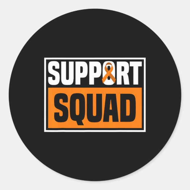 Support Squad RSD CRPS Awareness 1 Classic Round Sticker (Front)