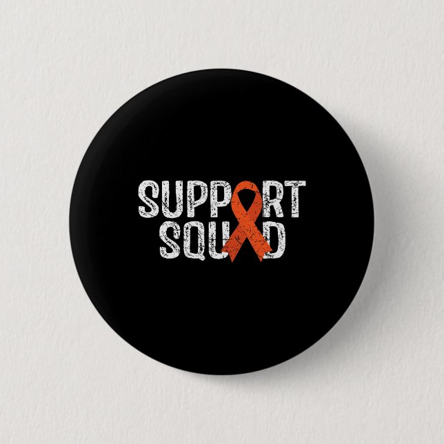 Support Squad RSD CRPS Awareness  6 Cm Round Badge (Front)