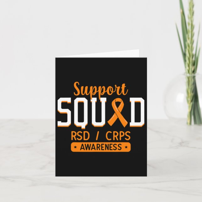 Support Squad Rsdcrps Complex Regional Pain Syndro Card (Front)