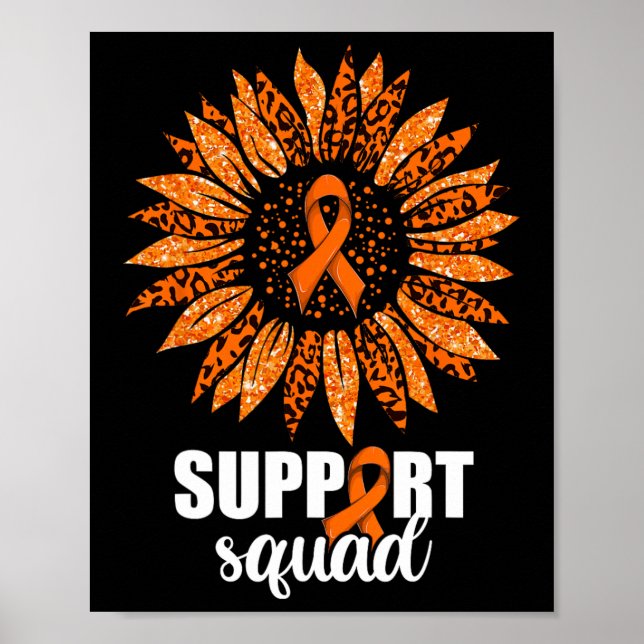 Support Squad Shirt  Poster (Front)