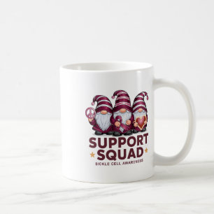 Support Squad Sickle Cell Awareness Month Gnomes S Coffee Mug