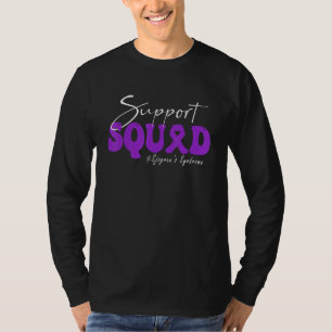 Support Squad Sjogrenu2019s Syndrome Awareness Pur T-Shirt