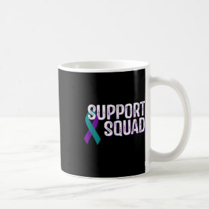 Support Squad Suicide Prevention Awareness Ribbon Coffee Mug