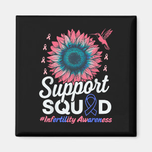 Support Squad Sunflower Warrior Infertility Awaren Magnet