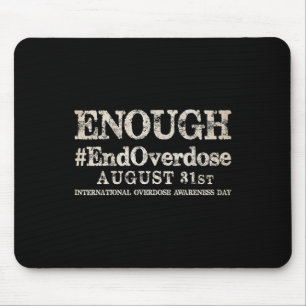 Support Stop Overdose International Overdose Aware Mouse Pad