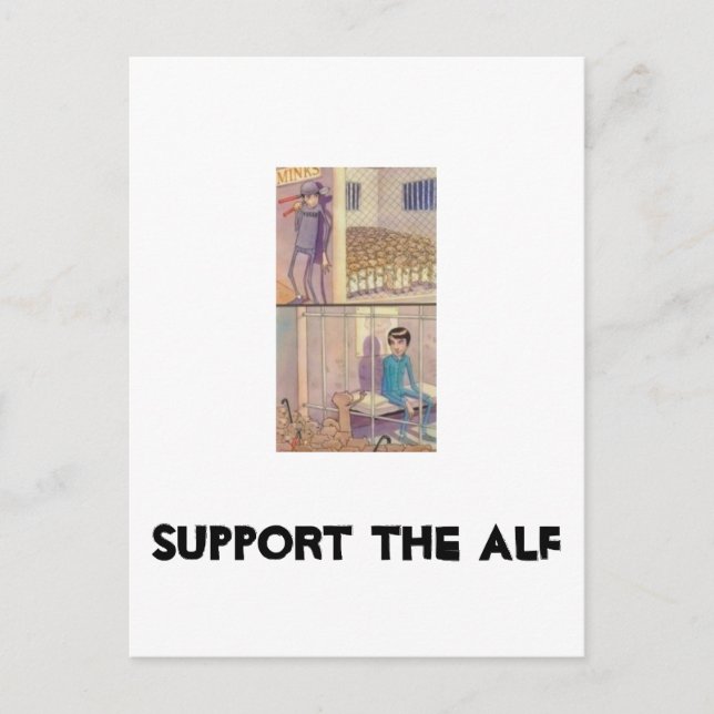 Support the ALF Postcard (Front)