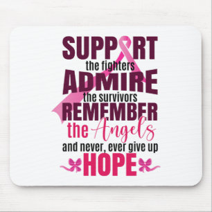 Support The Breast Cancer Fighters Breast Cancer A Mouse Pad