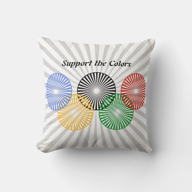 Support the Colours - Cushion (Front)