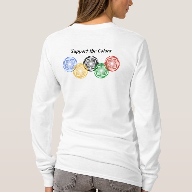Support the Colours - T-Shirt (Back)