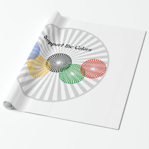 Support the Colours - Wrapping Paper