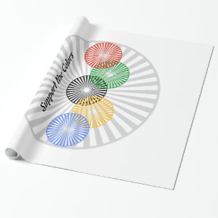 Support the Colours - Wrapping Paper