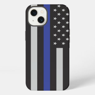 Support the Police Thin Blue Line American iPhone Case