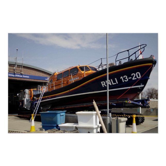 Support the RNLI  Poster (Front)