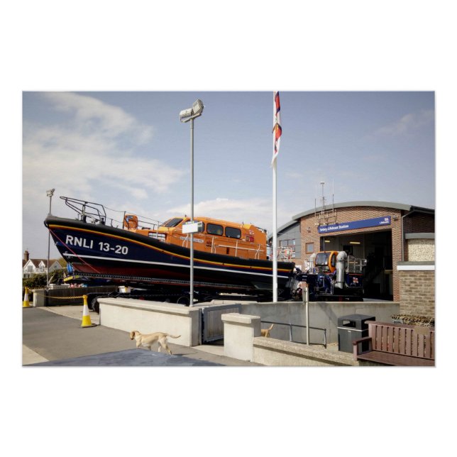 Support the RNLI  Poster (Front)