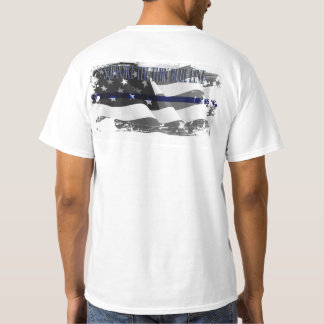 SUPPORT THE THIN BLUE LINE MEN'S T-SHIRT