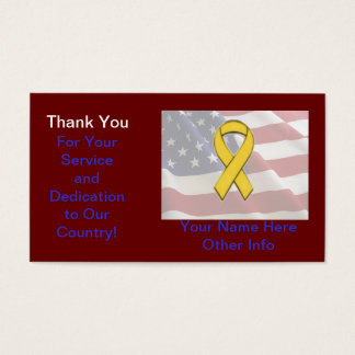 Support The Troops Card