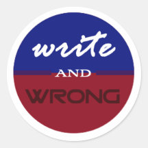 Support The Writers Sticker