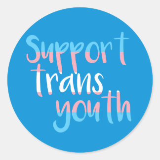 Support Trans Youth Stickers