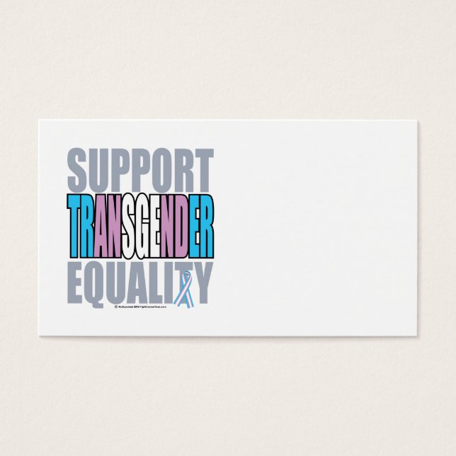 Support Transgender Equality (Front)