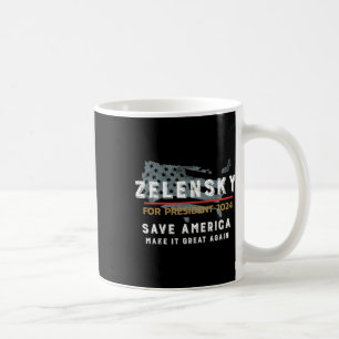 Support Ukr And Zelensky Not All Heroes Wear Capes Coffee Mug