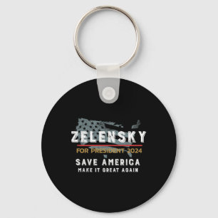 Support Ukr And Zelensky Not All Heroes Wear Capes Key Ring