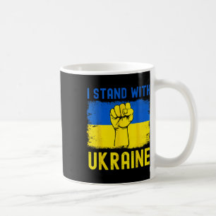 Support Ukraine Flag I Stand With Ukraine  Coffee Mug