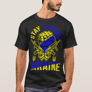 Support Ukraine I Stand With Ukraine Free Ukraine T-Shirt