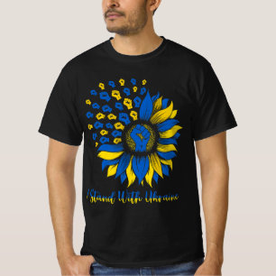 Support Ukraine I Stand With Ukraine Ukraine Sunfl T-Shirt