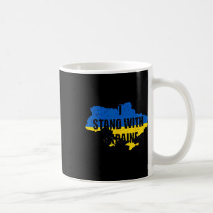 Support Ukraine I Stand With Ukraine Ukrainian Fla Coffee Mug