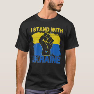 Support Ukraine I Stand With Ukraine Ukrainian T-Shirt