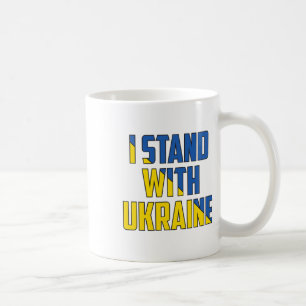 Support Ukraine I Stand With Ukraine Ukrainianflag Coffee Mug