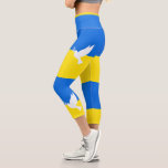 Support Ukraine Leggings Peace Dove Ukrainian Flag<br><div class="desc">Support Ukraine Leggings - Dove of Peace - Freedom - Peace Support - Solidarity - Ukrainian Flag - Strong Together - Freedom Victory ! Let's make the world a better place - everybody together ! A better world begins - depends - needs YOU too ! You can transfer to 1000...</div>
