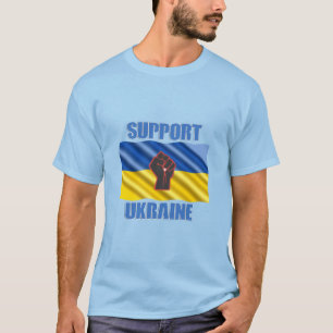 Support Ukraine - Peace & Love for Ukraine T-Shirt