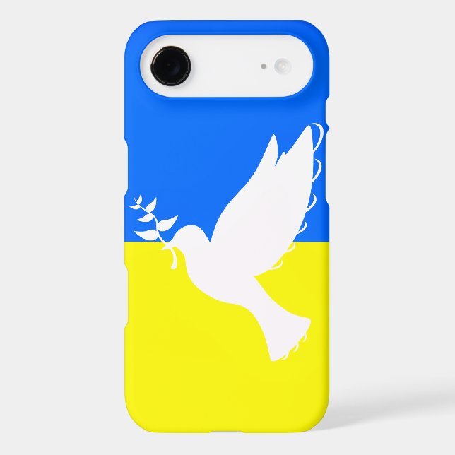 Support Ukraine Samsung Galaxy Case Peace Dove (Back)