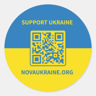 Support Ukraine Stickers